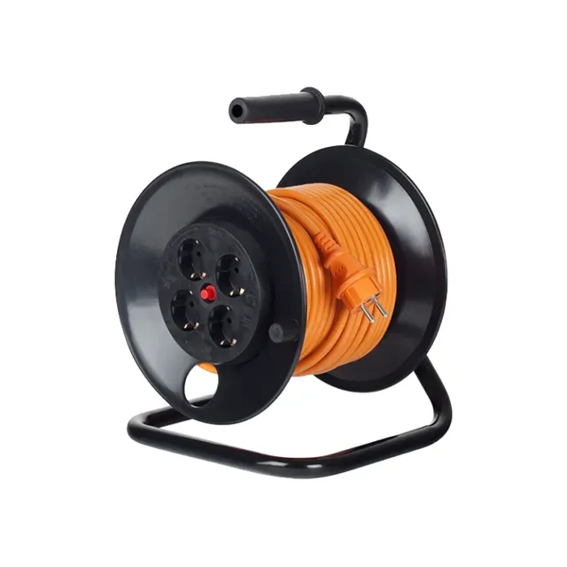 Prelungitor 4P 3G2.5 40M cu termosiguranță portocaliu