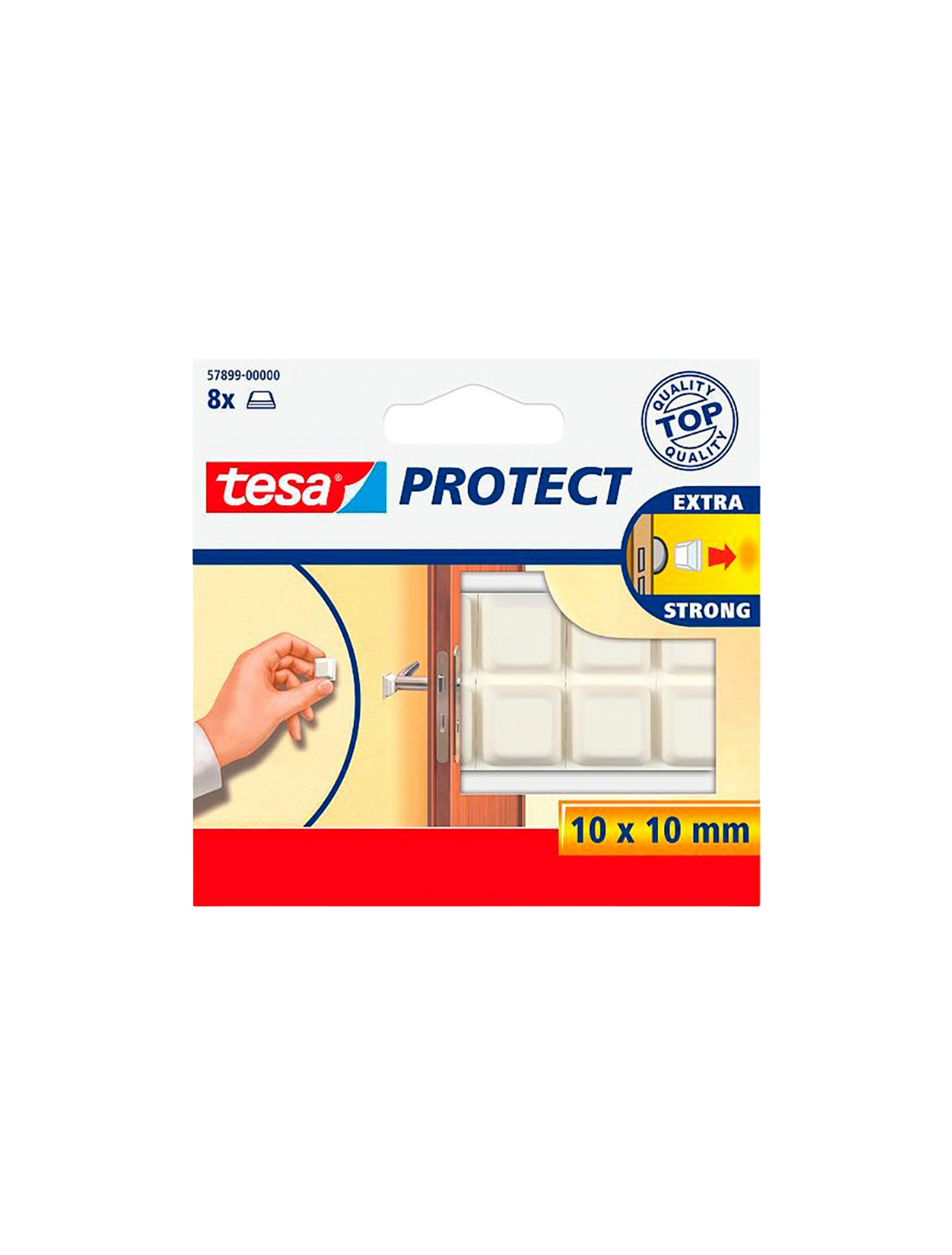 Protectie antishock alb,10x10mm