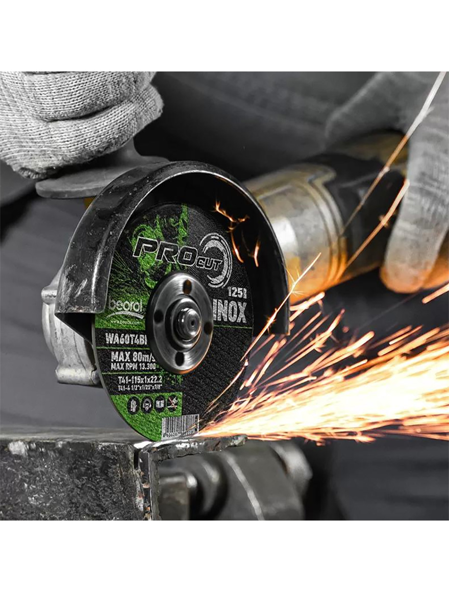 Disc debitare metal inox 125*1.0*22mm RP1125  Beorol