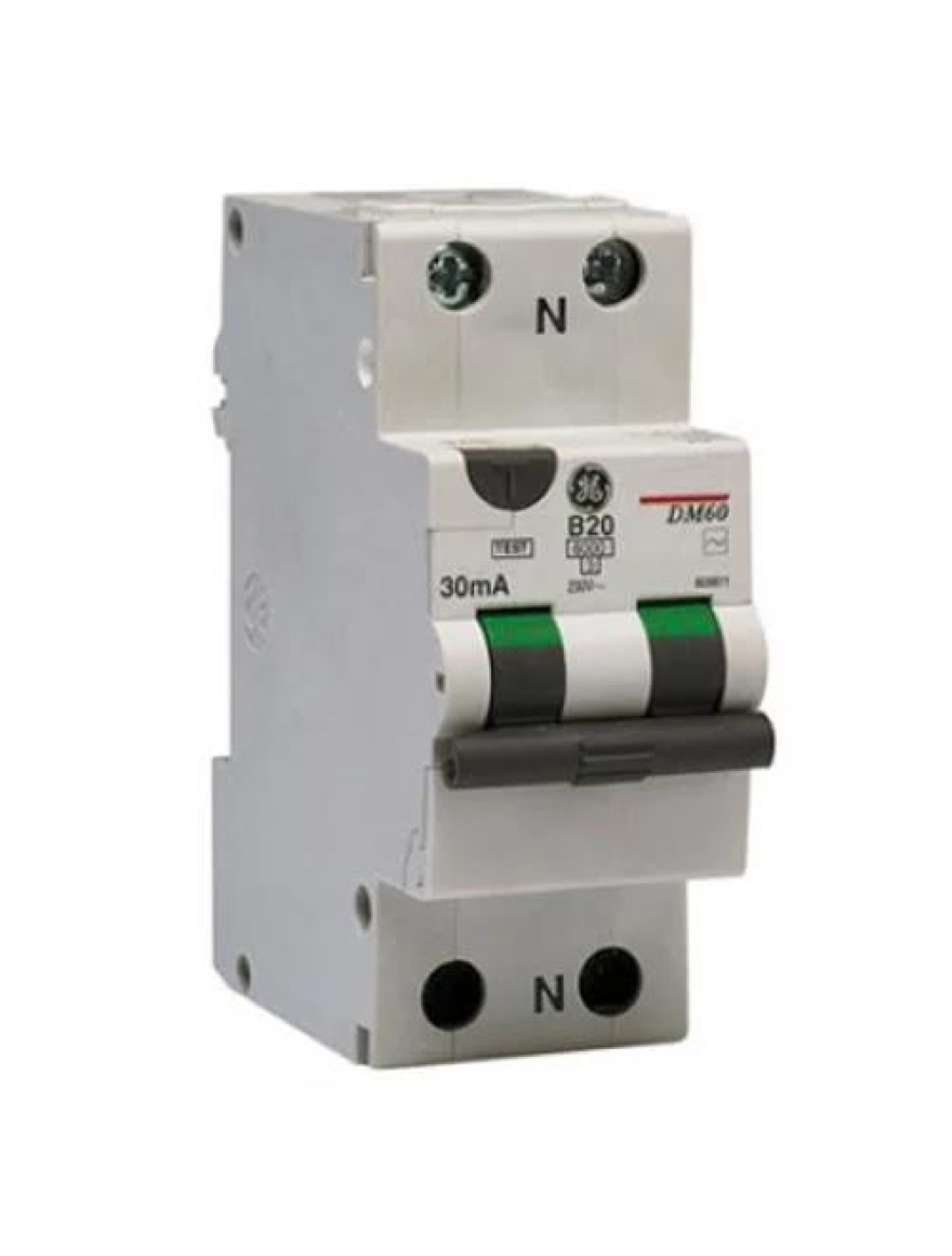 Întrerupător automat dif. DM60C40/030 2P AC, 6kA