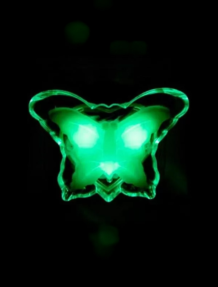 Lampa de veghe fluture verde 809 3х0,1W VITO VT