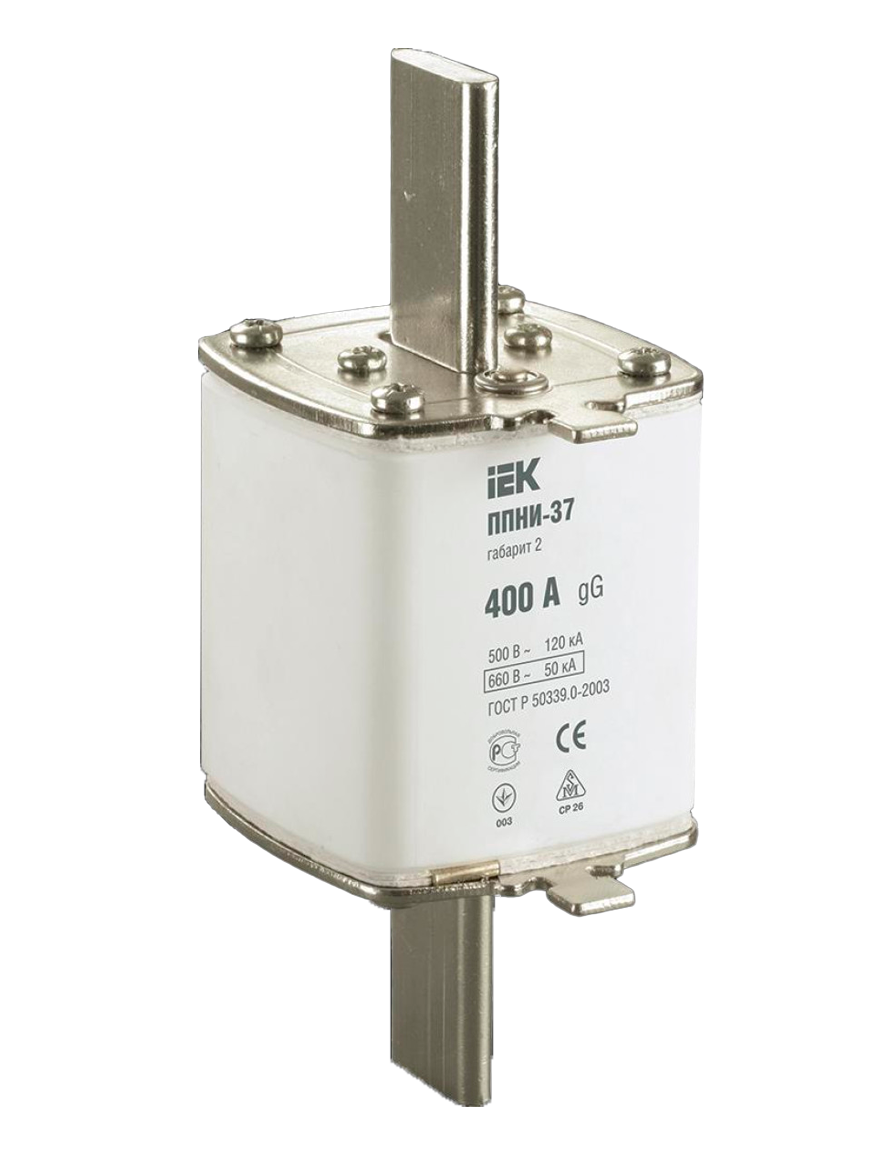 Cartus fuzibil  PPNI-37, marime 2, 400А IEK
