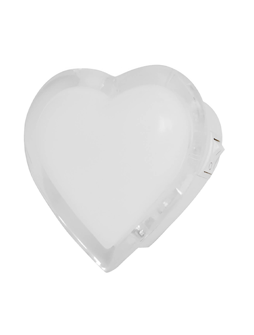 Lampa de veghe inima alb 811 3х0,1W VITO VT