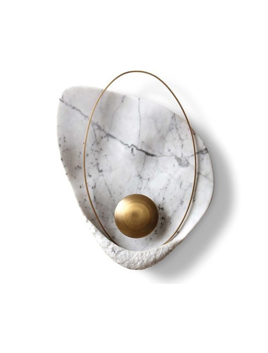 Светодиодное бра JH-279 27×37×11 см, 3W, Marble, White LuminaLED