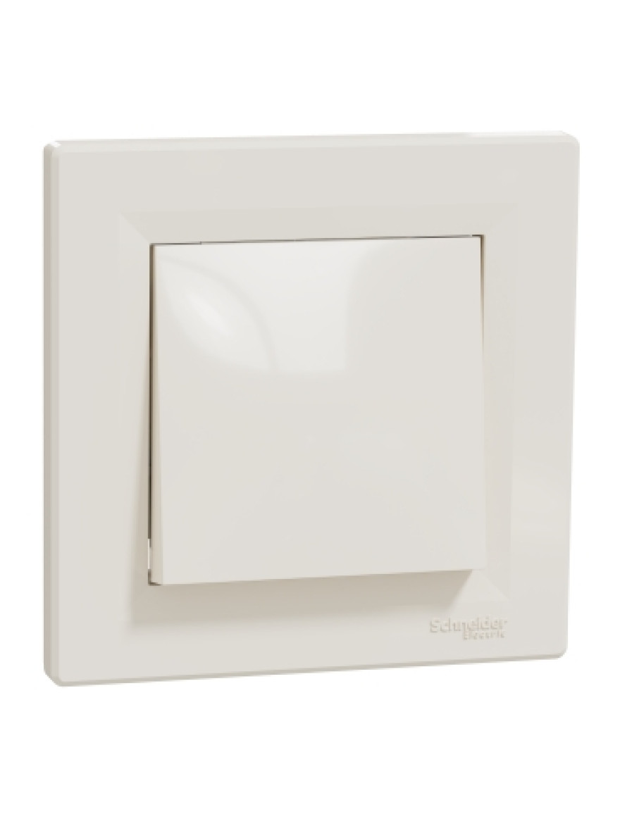 Întrerupător unit. inter. cu revenire 10A 250V Asfora Crem SCHNEIDER