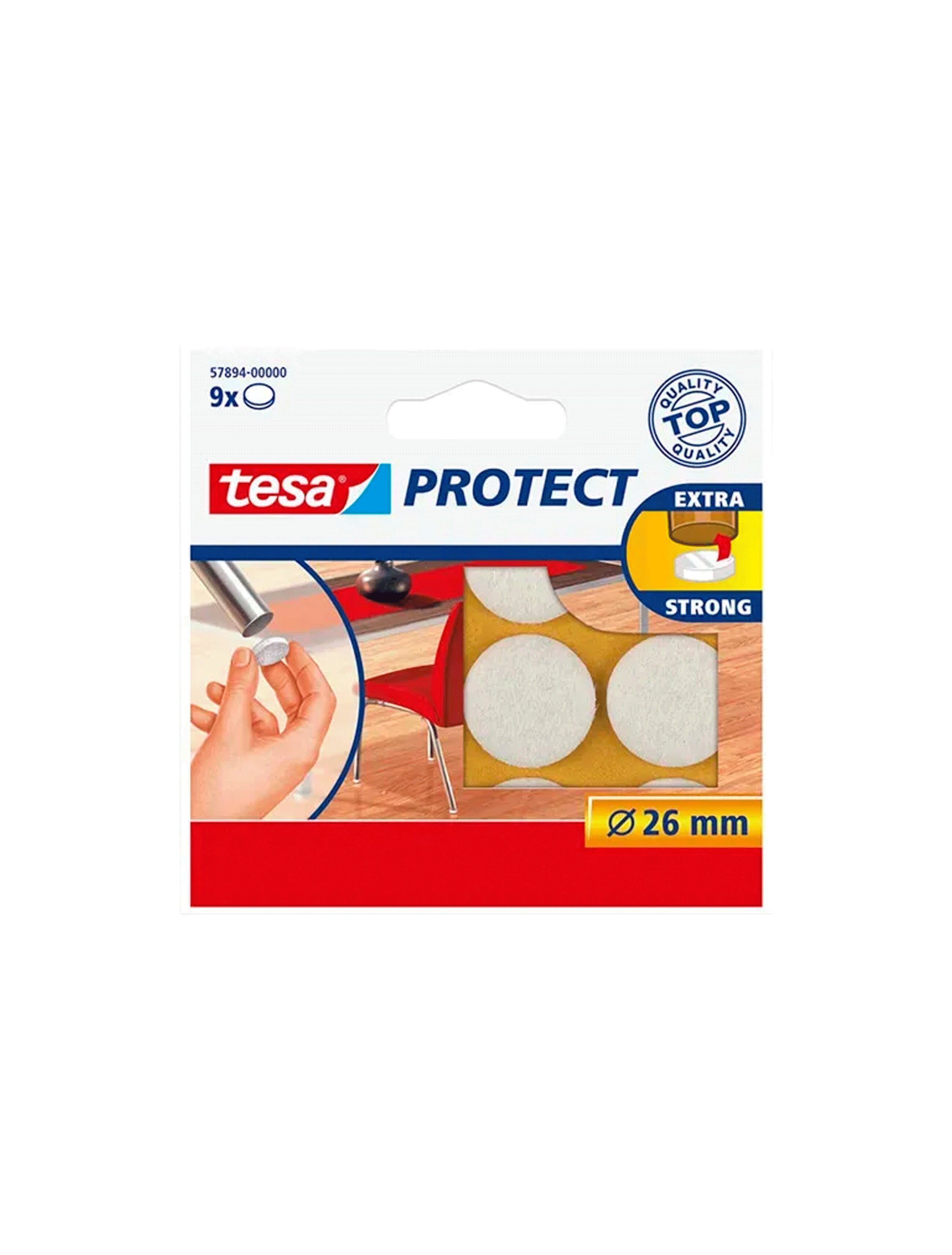 Protectie antiscratch alb, 26mm