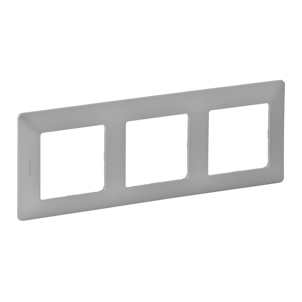 Рамка 3 поста (Valena Life алюминий)
