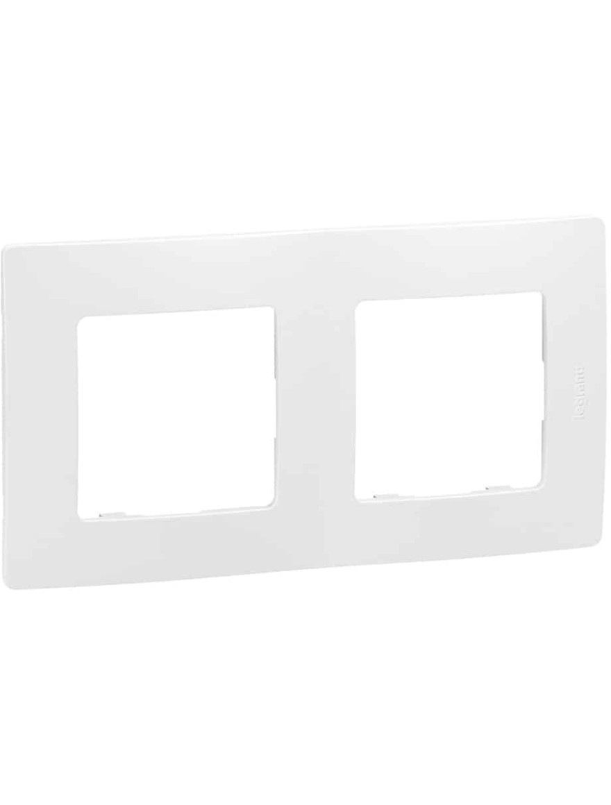 Ramă 2 post, albă Niloe