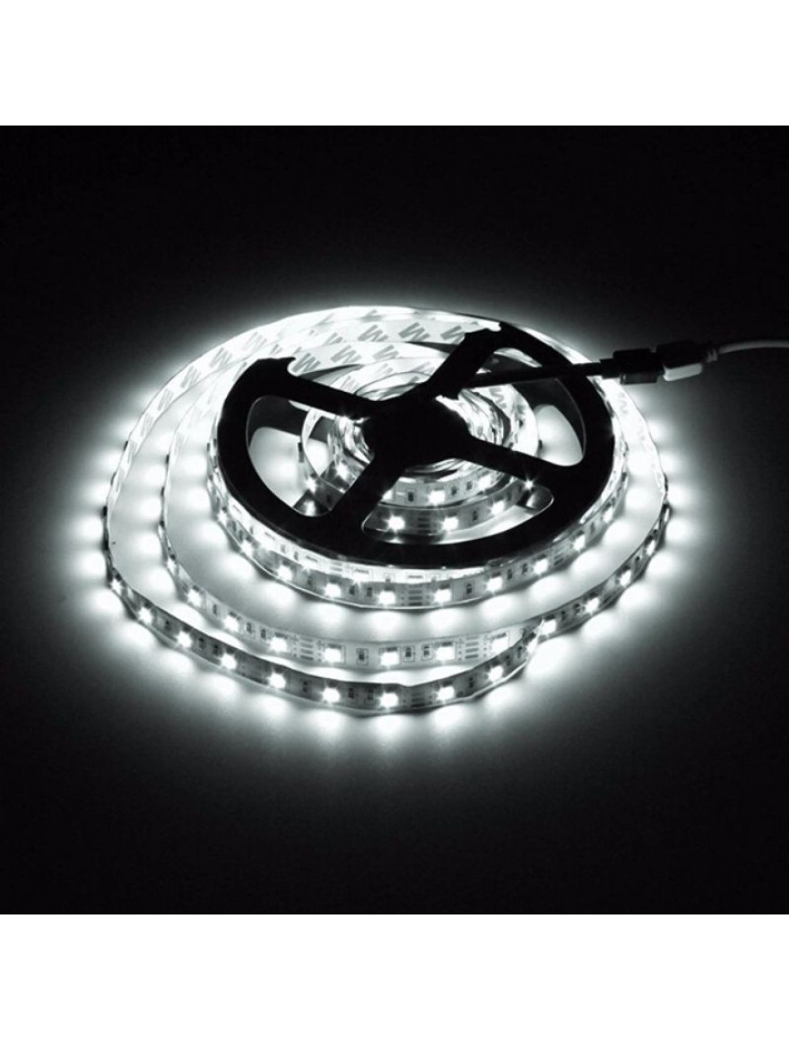Bandă LED SMD5050 14.4W 12V DC LR4 IP44 6500K 5M ELMOS
