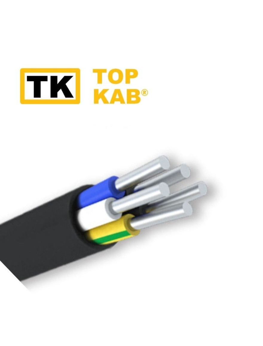 Электрический кабель AVVG 5×4 мм TopKab