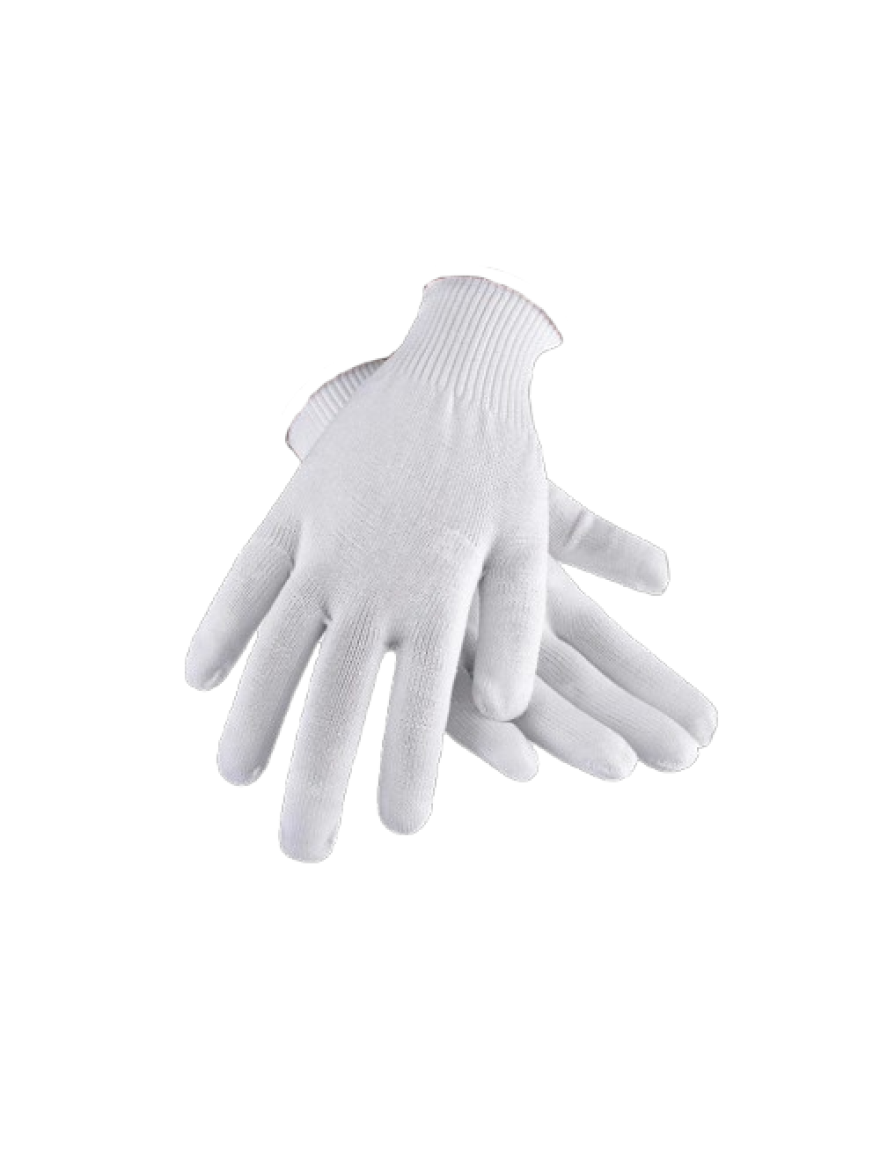 * Mănuși poliuritan impregn parțial albe "10" 313644 LIDER
