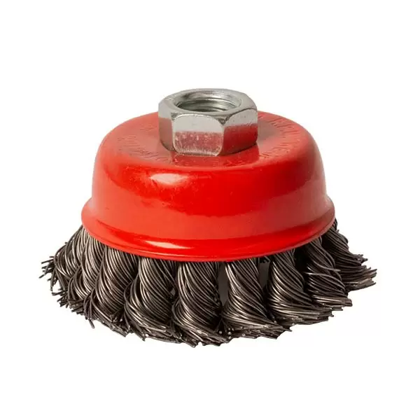 384166 Perie cupă 100mm cu fir răsucit