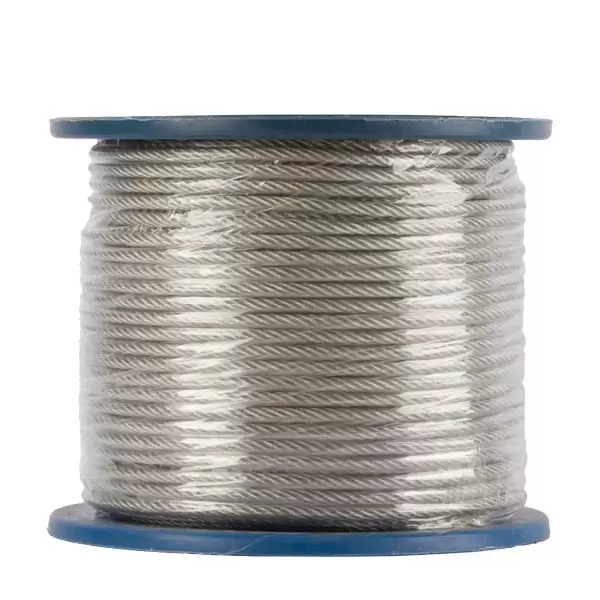 Cablu din otel 2.0mm(1.2+0.8)-(6x7)membr PVC Lider