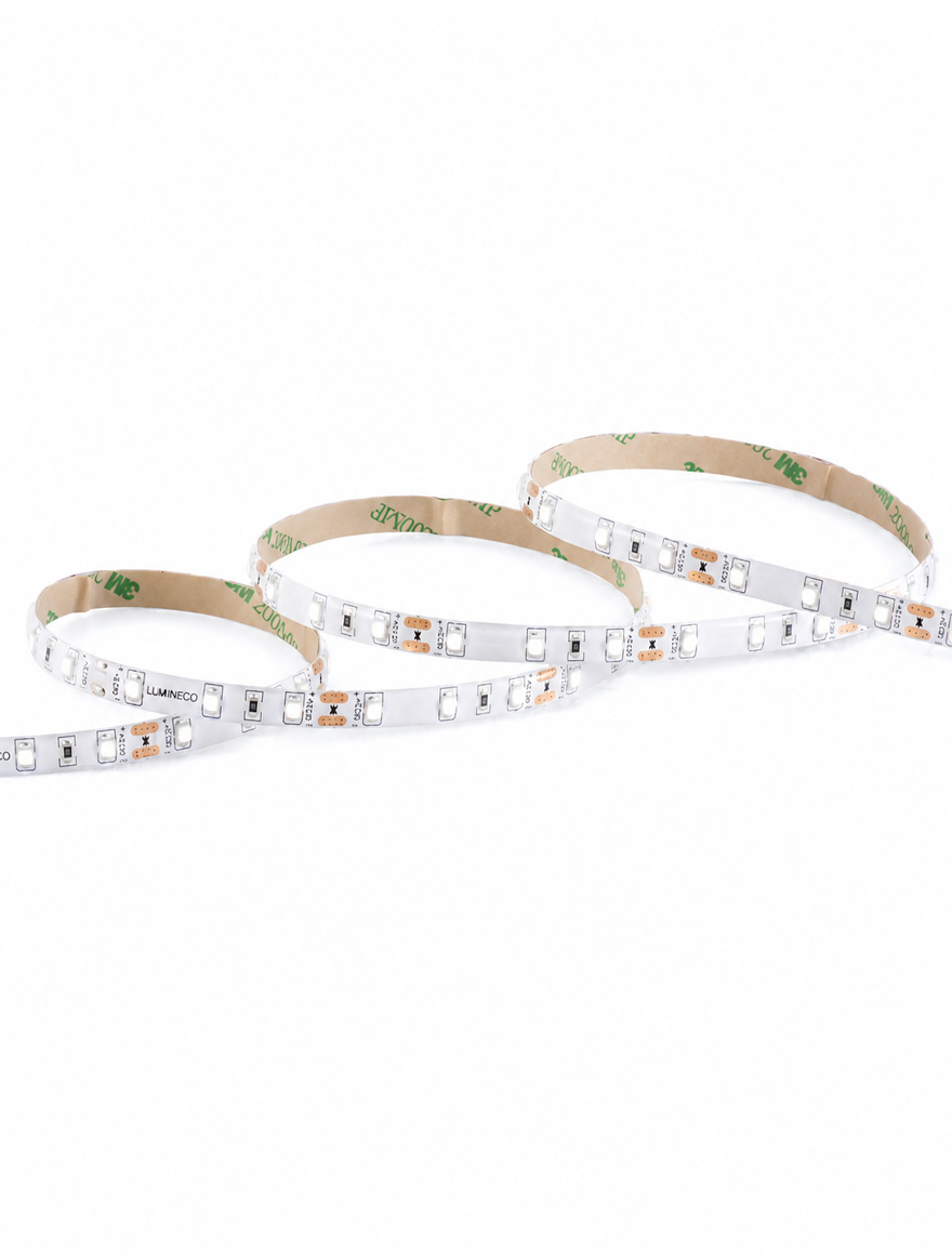 Bandă LED SMD2835/120 9.6W 12V DC IP66 6500K 5M Gauss Elementary