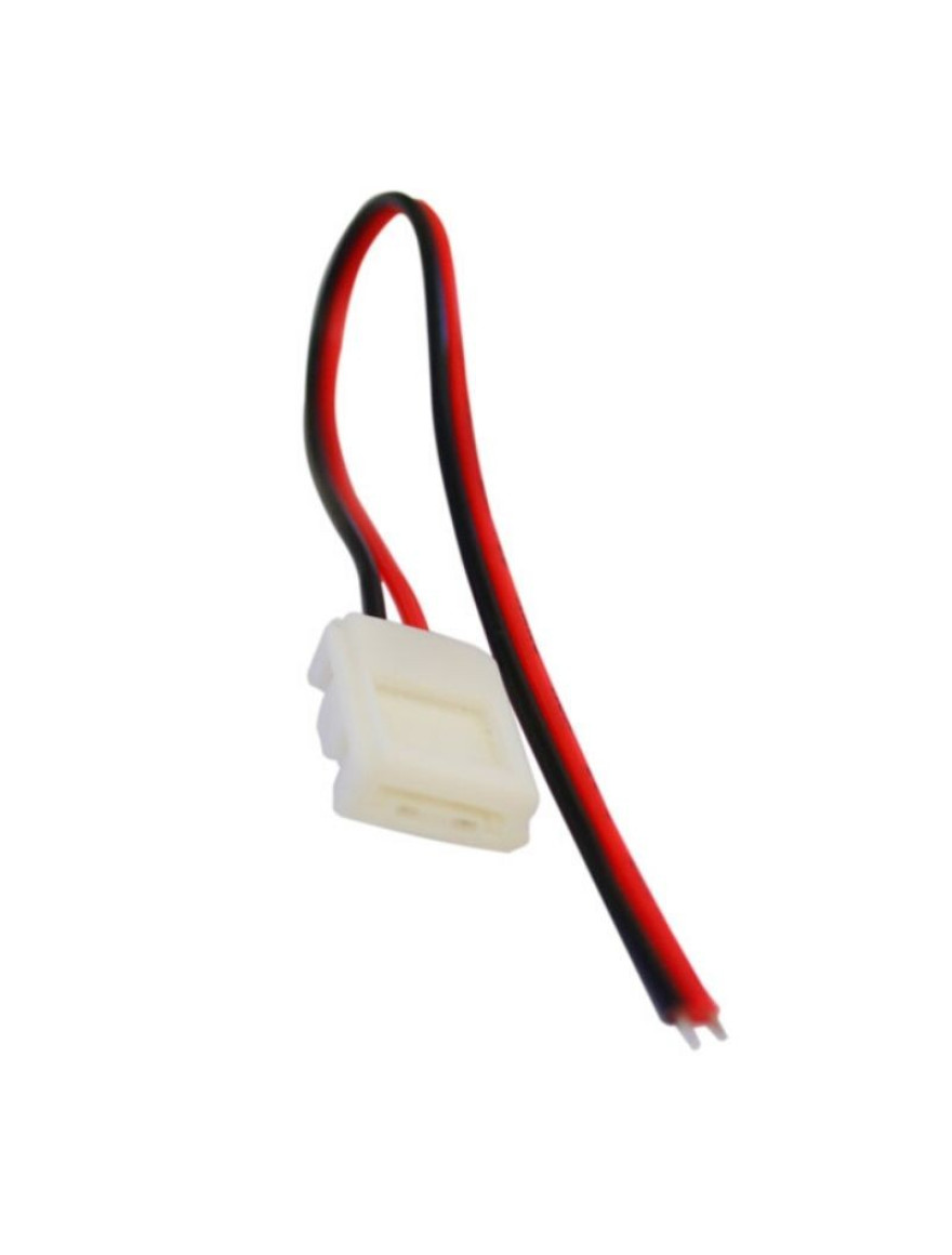 Conector SMD3528 8mm SINGLE END 15cm RGB ELMOS