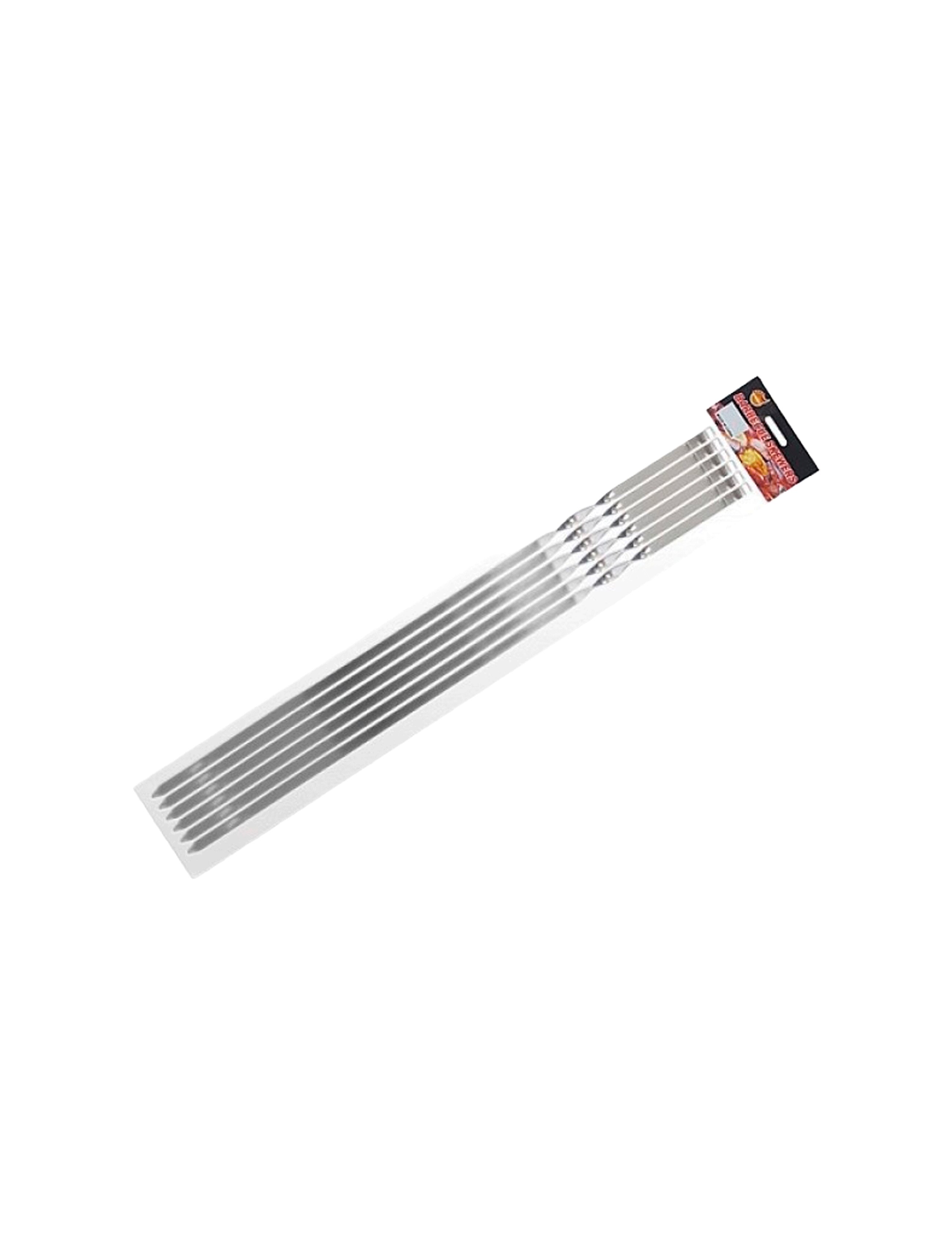 Set 6 ace p/u frigarui BBQ 60x1cm metal 37846