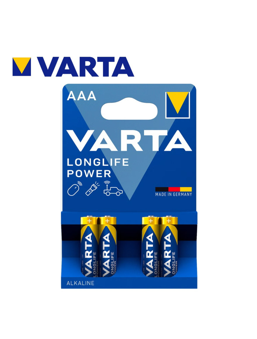 Baterii Varta Mignon Longlife Extra AA blister -4 buc