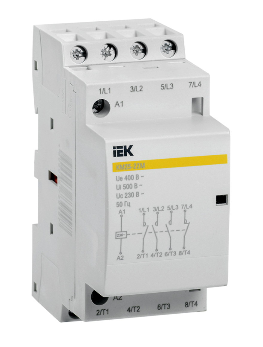Contactor modular КМ25-22M AC IEK