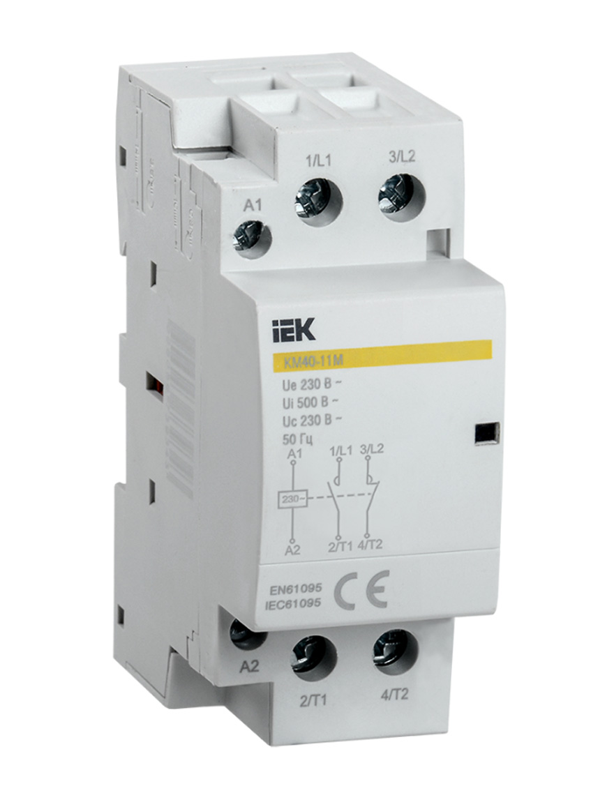 Контактор модульный КМ40-11 АС ИЭК