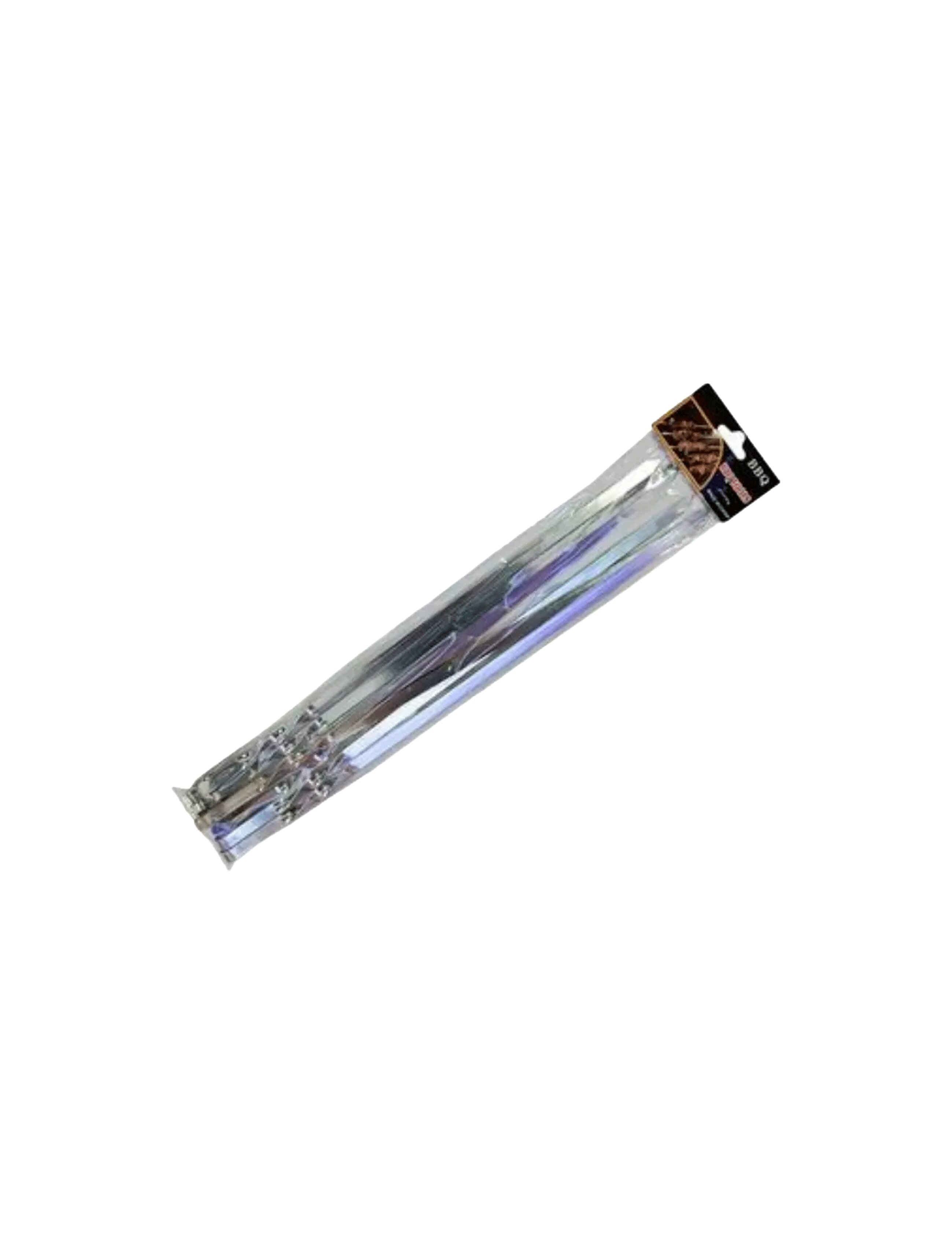 Set 6 ace p/u frigarui BBQ 45x0.6cm metal 37844
