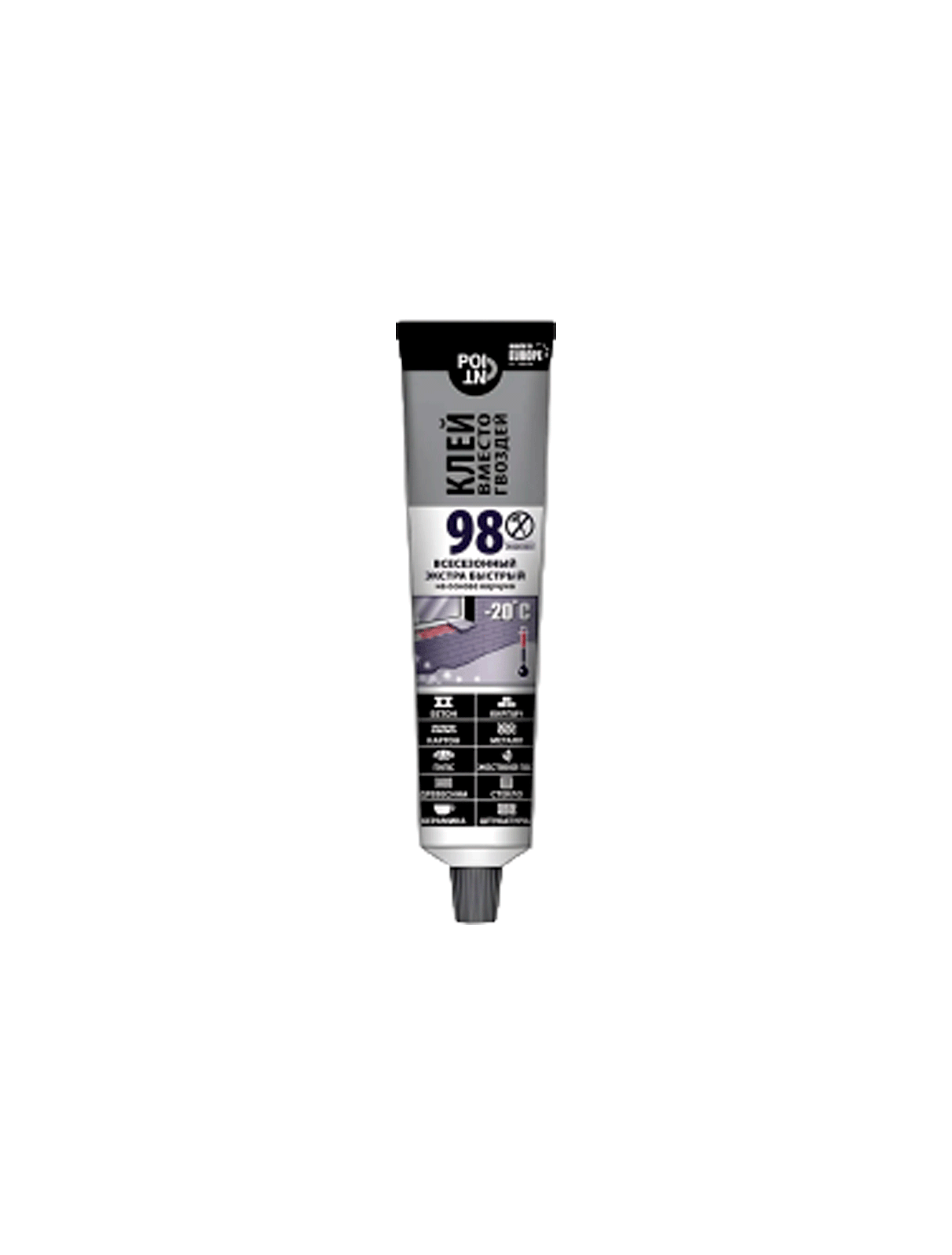 Adeziv montaj 80ml bej exterior Point 98