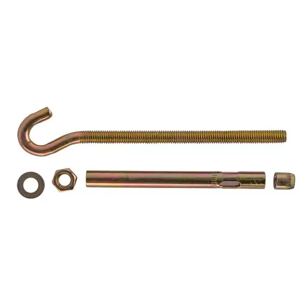 Ancoră 10x115 cu cârlig semirotund LIDER 025003