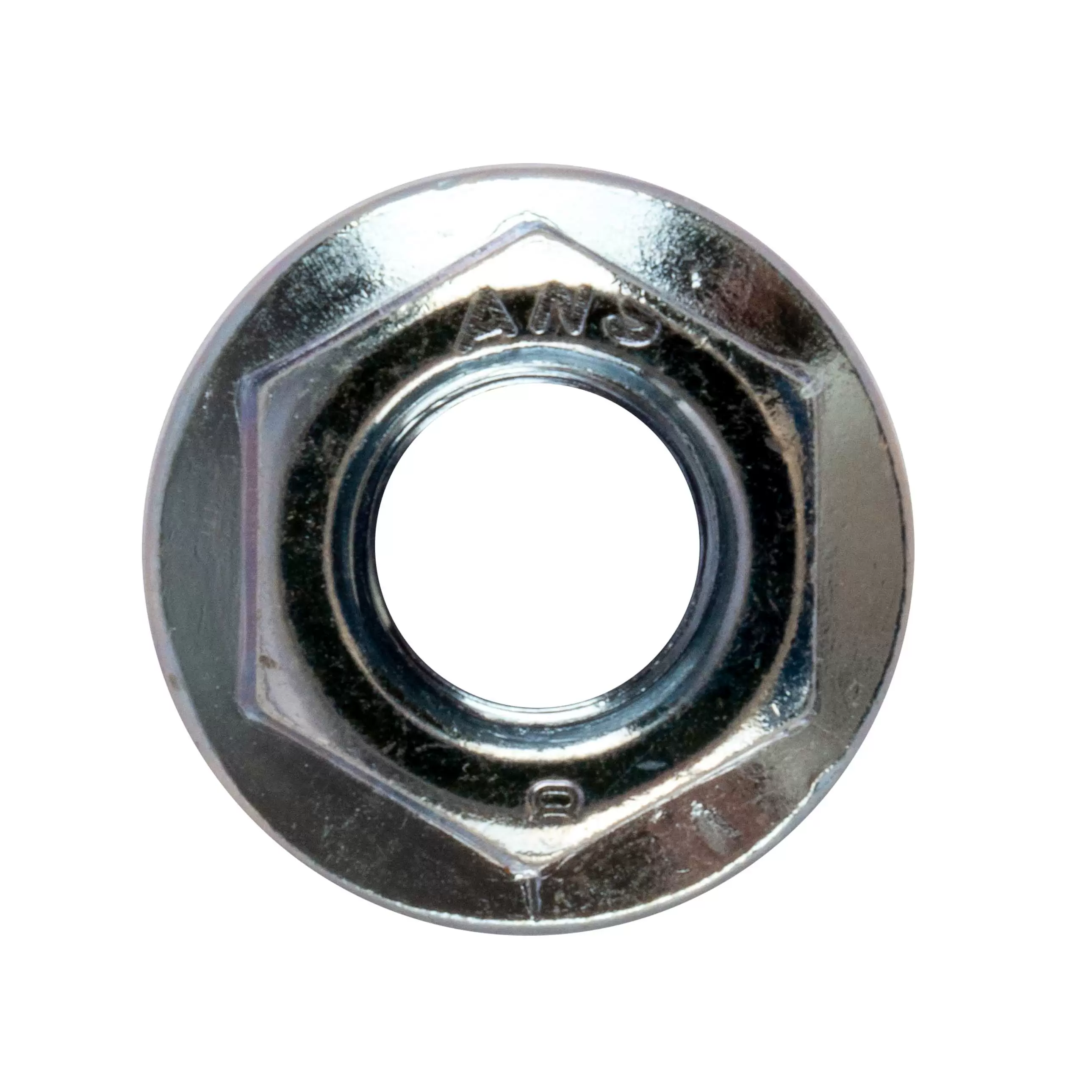 164506 DIN 6923 Фланцевая гайка M-6, сталь 5, оцинкованная Lider