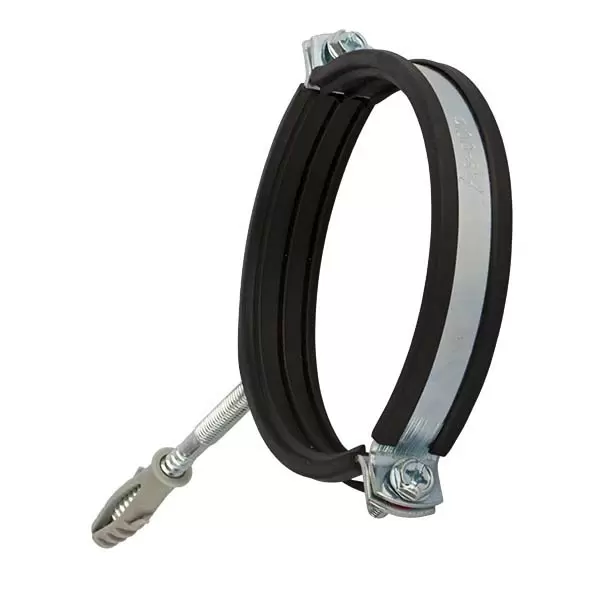 120006 Colier oțel 47-51, 1-1\2" cu garnitură din cauciuc LIDER