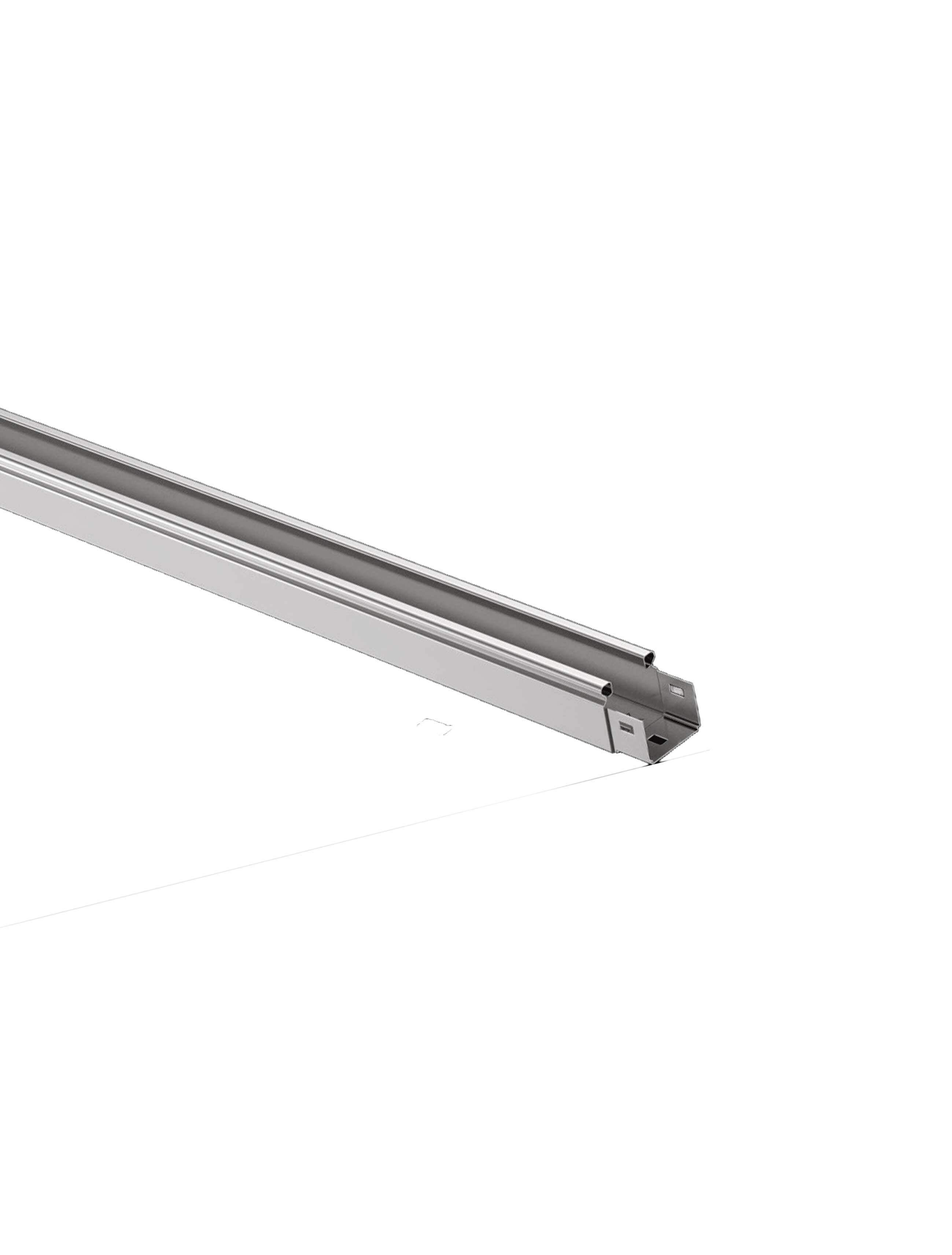 Jgheab metalic neperforat 50х50х3000, 0,7mm IEK (3m)