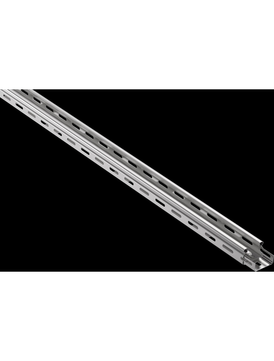 Jgheab metalic perforat 35х100х3000, 0,7mm IEK (3m)