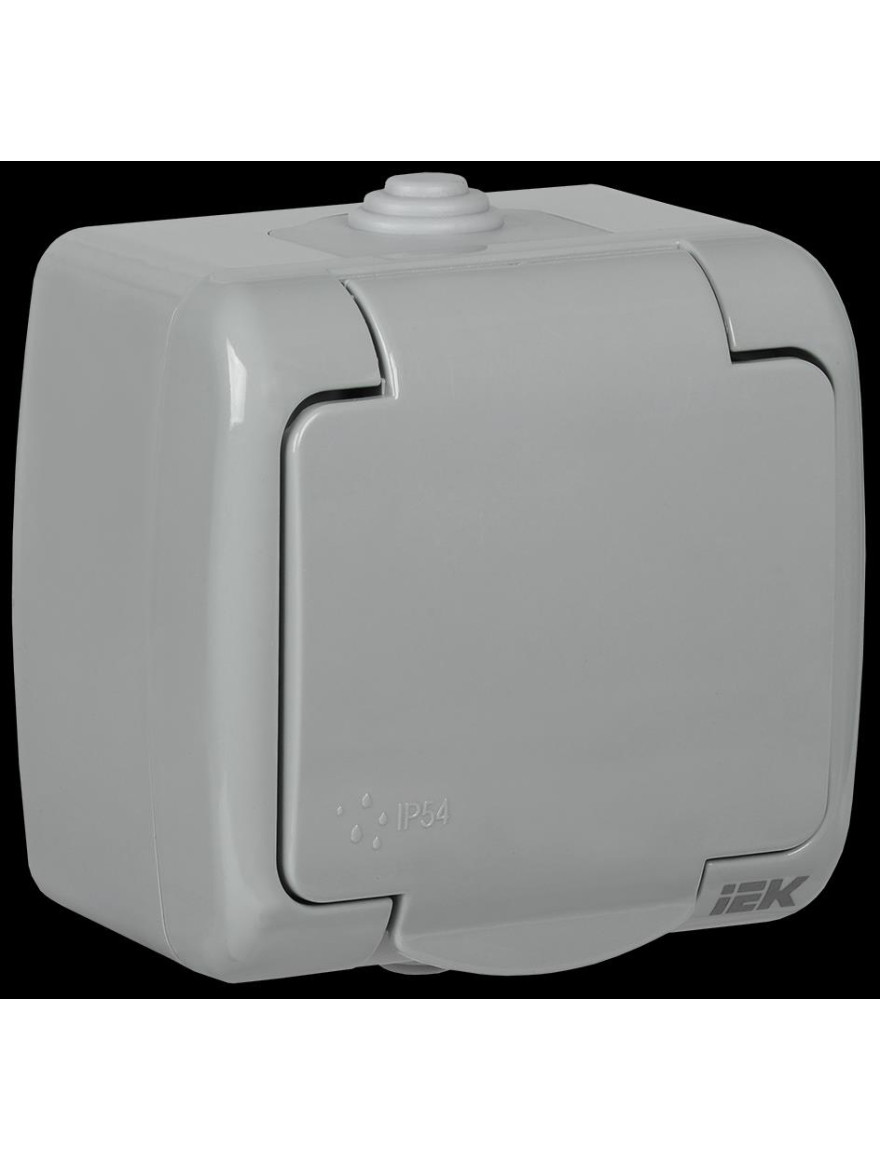 Priză unitară РСш12-2-А montare deschisă 16А IP54 AQUATIC IEK