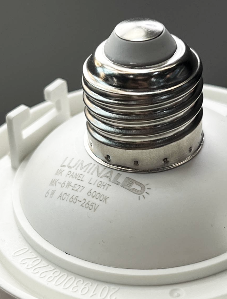 Spot Led rotund încorporat MK 6W E27 6000K Luminaled