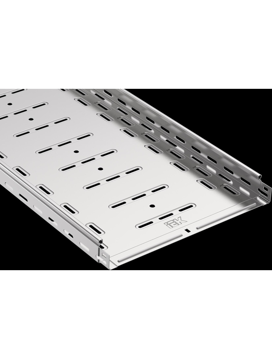 Jgheab metalic perforat 50х400х3000, 1,0mm IEK (3m)