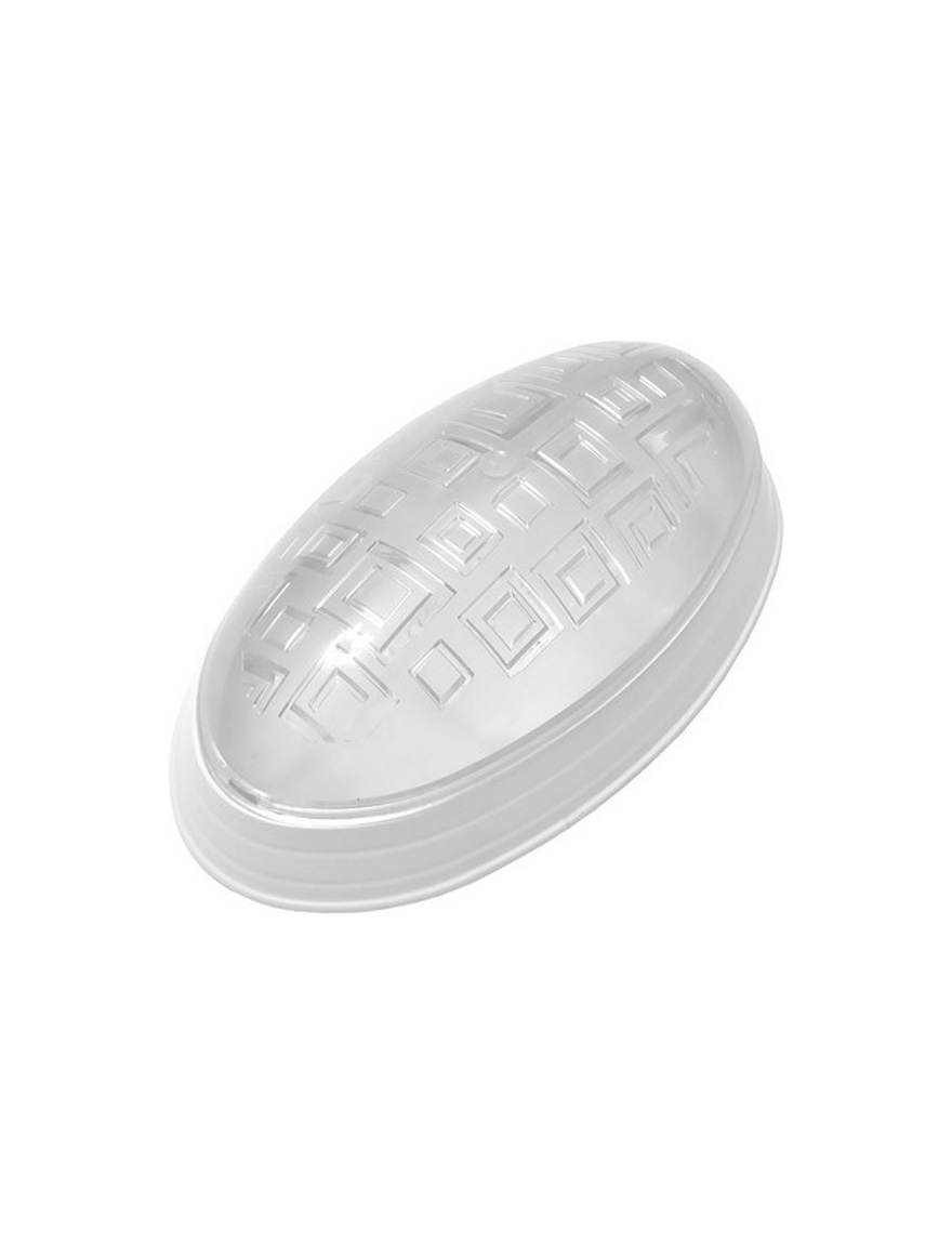 Пластиковый потолочный светильник SMD Led, 8W, 850Lm, 6400К, "O-005 LED", белый