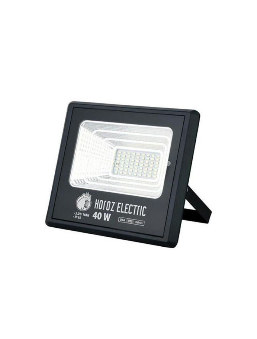 * Proiector  LED p/u solar TIGER-40 40W IP65 6400K HOROZ