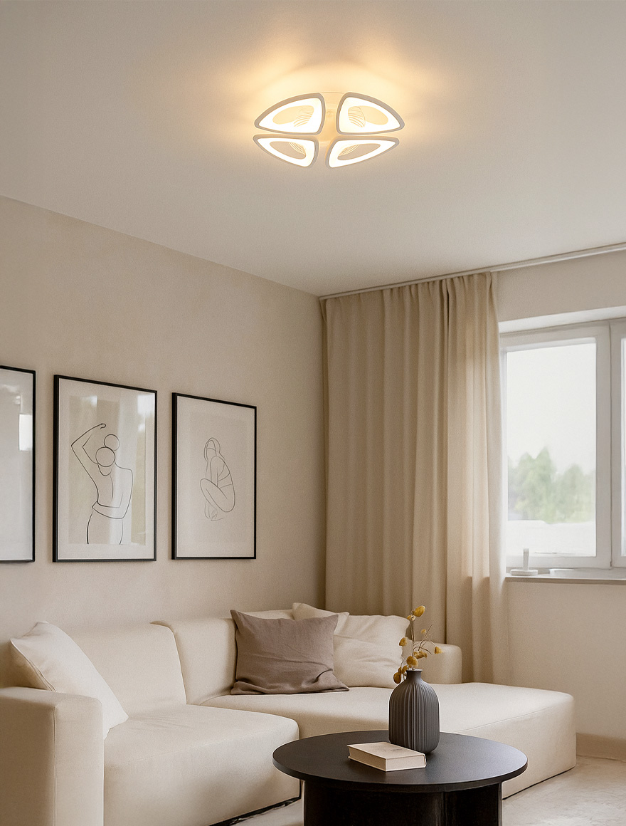 *LUSTRĂ LED 58502/4 D580 64W GNH