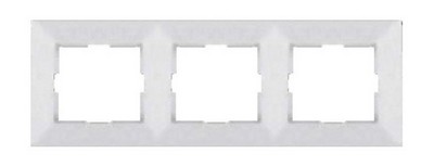 Рамка тройная, белая 95979003
