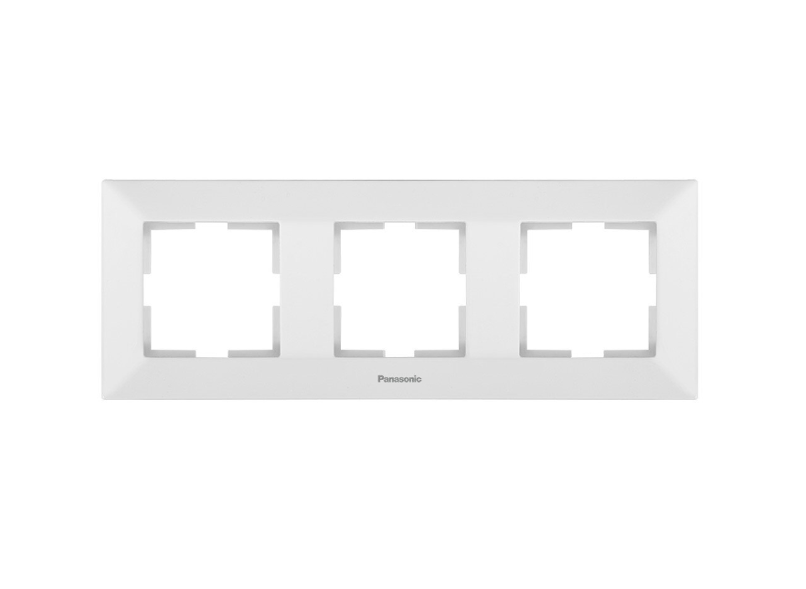 Arkedia Slim Ramă triplă, albă