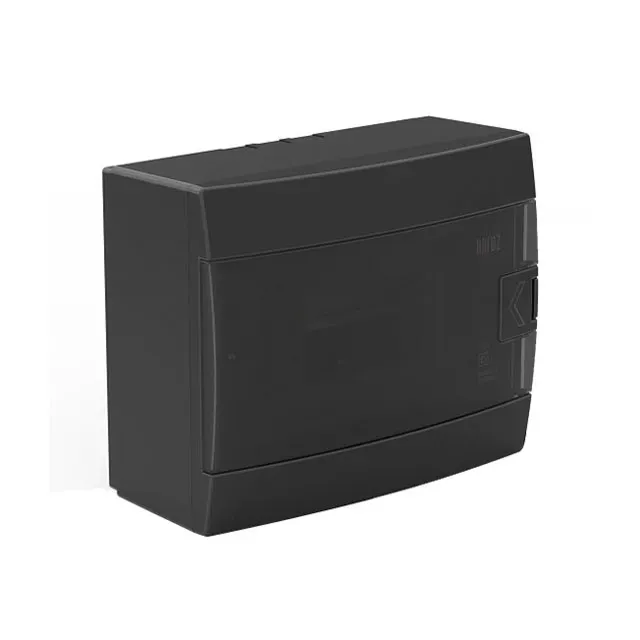 Электрический щит на 12 модулей, поверхностный монтаж, черный, Teb 600001120 Horoz