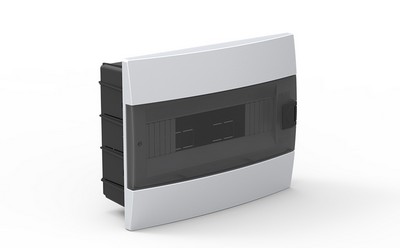 Электрический щит на 12 модулей, для скрытого монтажа, белый, Teb 600000121