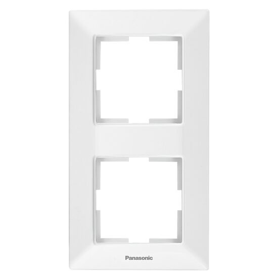 Arkedia Slim Ramă dublă, verticală, albă