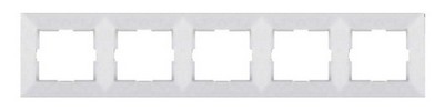 Рамка модульная (5м), белая 95979005