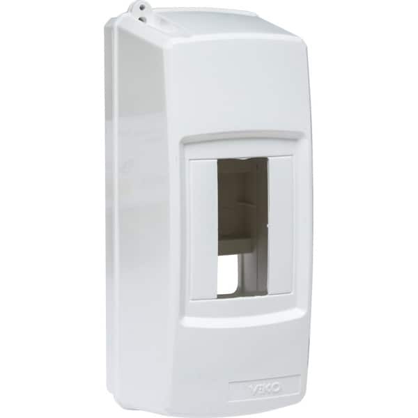 Электрический щит, 1-2 модуля, поверхностный монтаж.