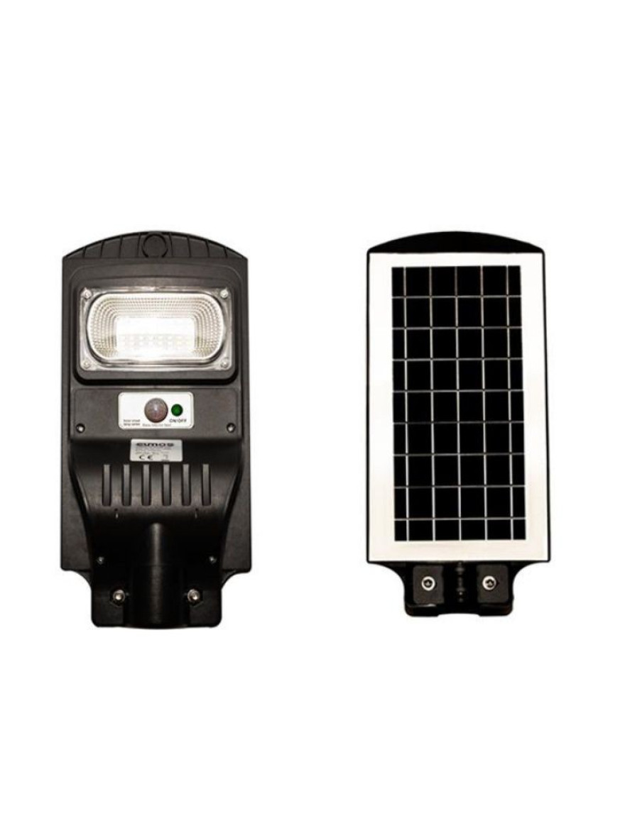 CORP DE IL. STR. LED cu SOLAR PANEL 30W 6500K 3000Lm 7W 6V IP65 ELMOS