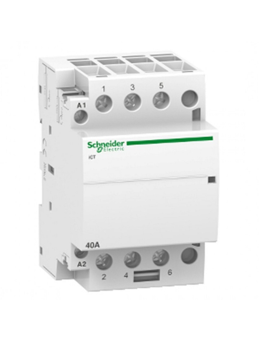 ** Contactor iCT 40A 220-240V 3P 3ND SCHNEIDER