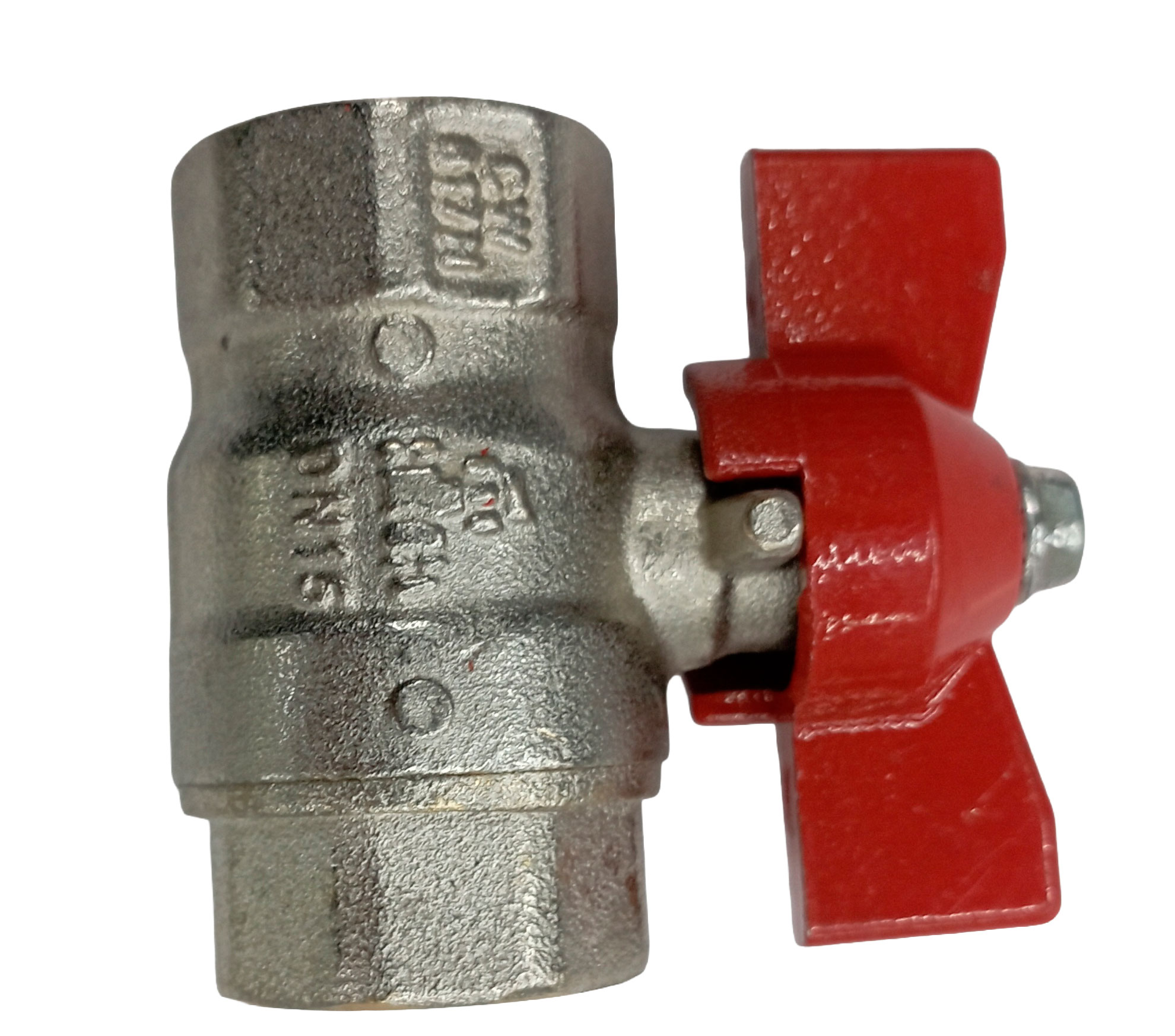 ROBINET TRECERE CU SFERĂ  1/2 FI-FI FLUTURE