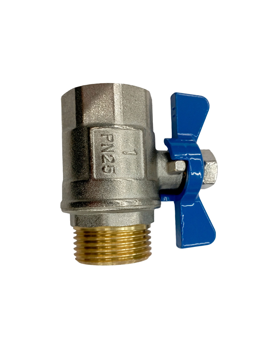 ROBINET TRECERE CU SFERĂ  1" FE-FI FLUTURE