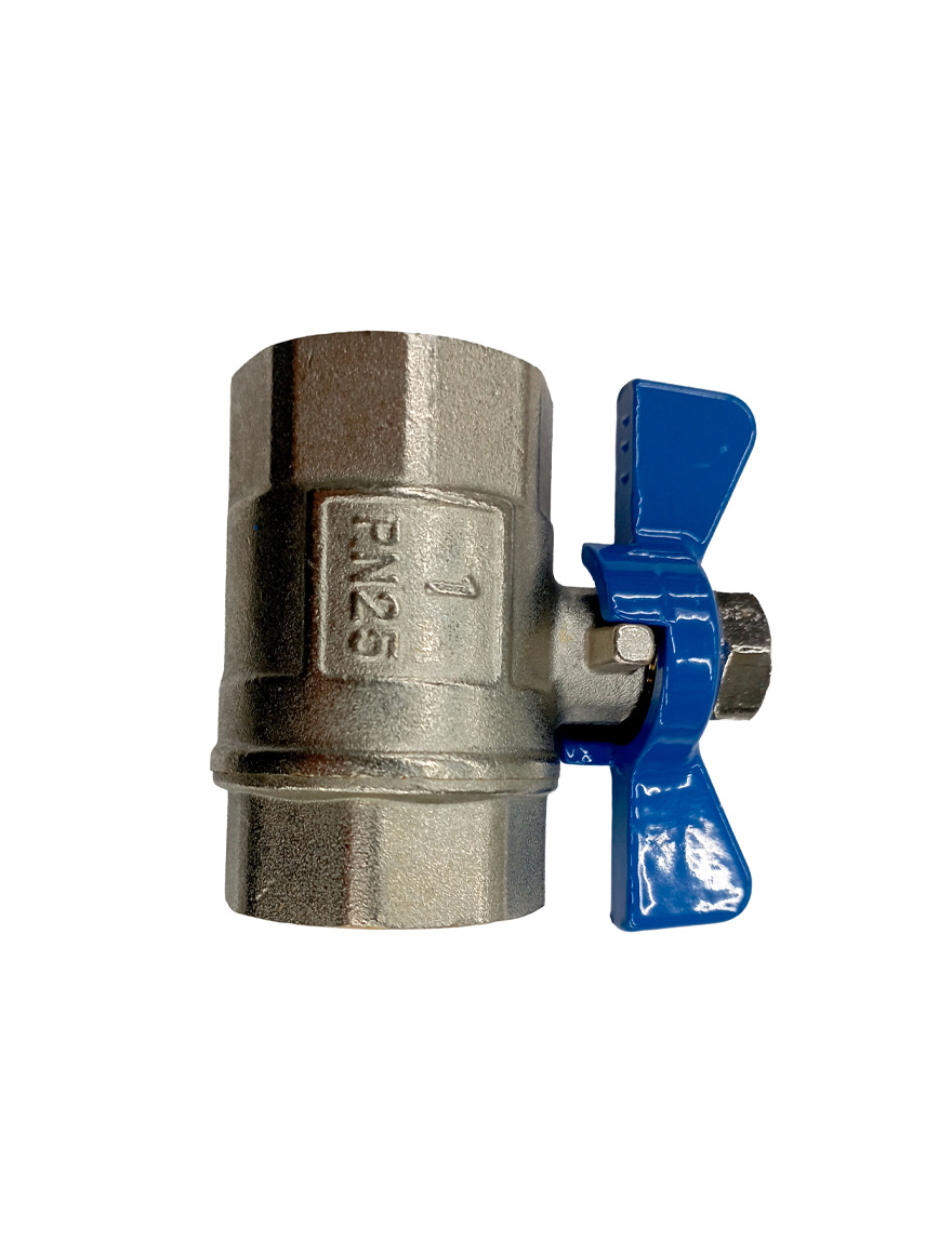 ROBINET TRECERE CU SFERĂ  1" FI-FI FLUTURE