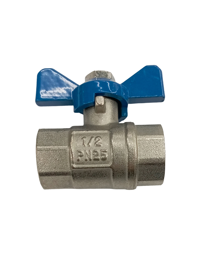 ROBINET TRECERE CU SFERĂ  1/2" FI-FI FLUTURE