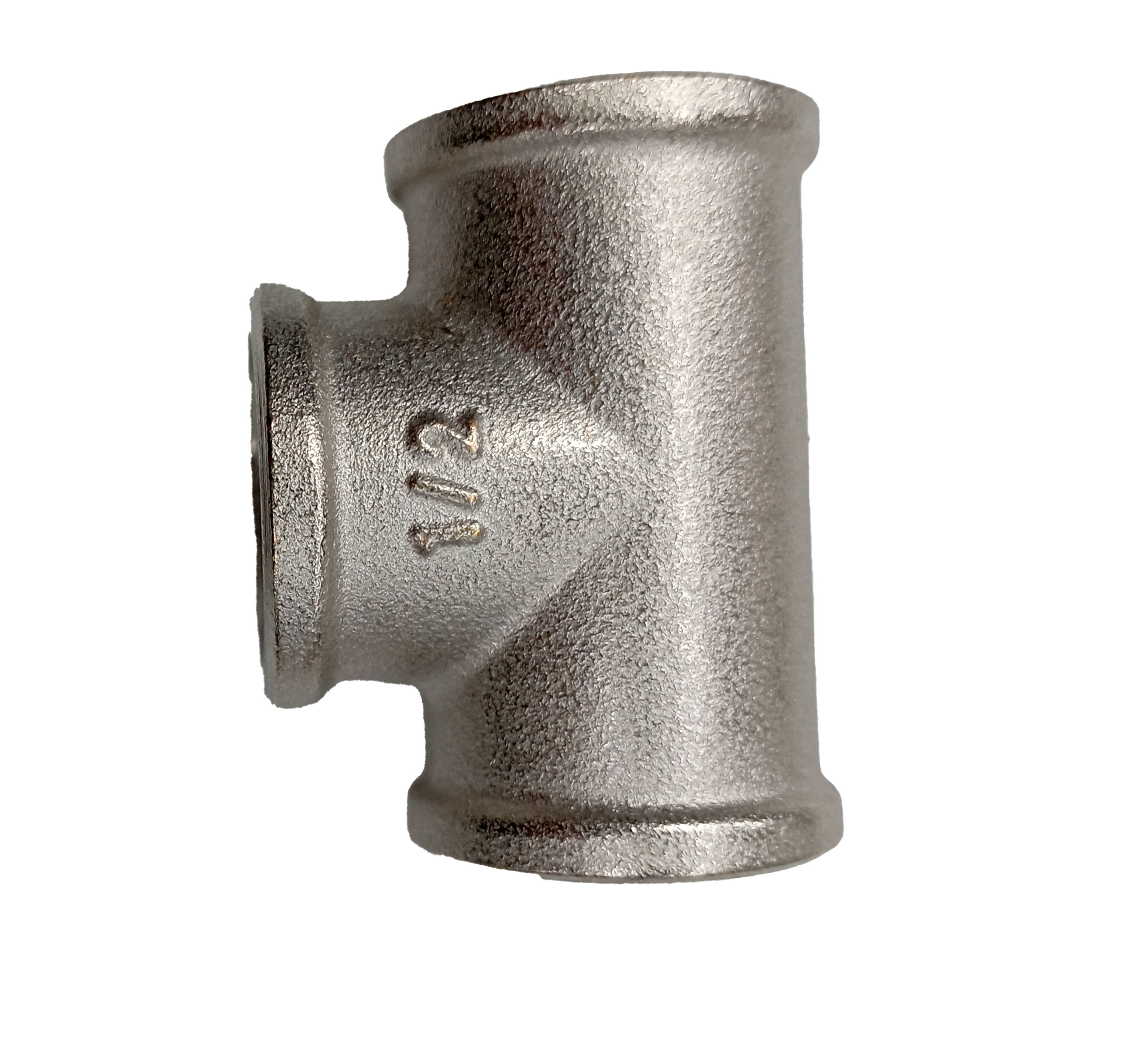 TEU EGAL din alamă NICHELATĂ ''HIDRA''  1/2"FI